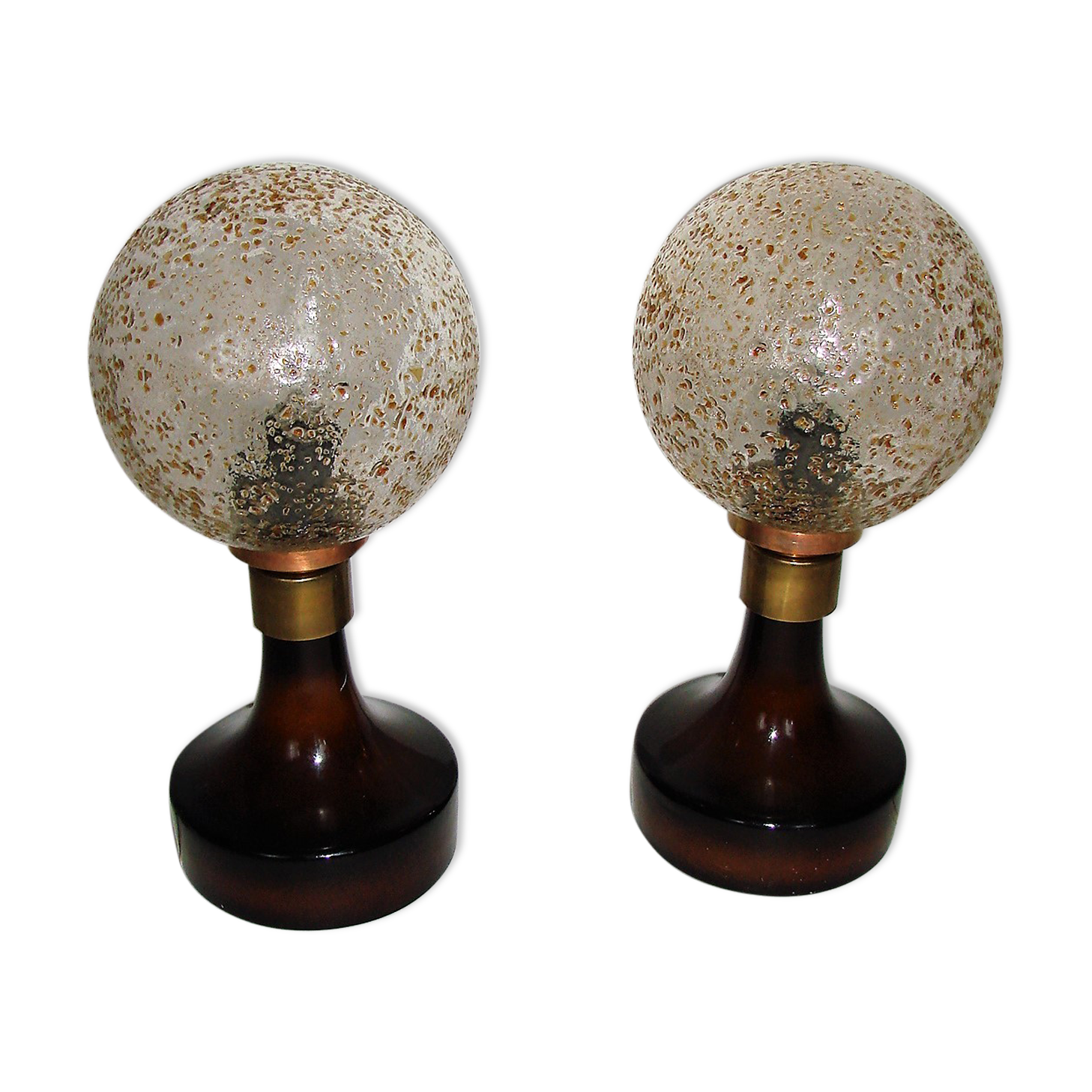 Paire de lampes Hustad, années 1960