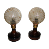 Pair of Hustad lamps, 1960s