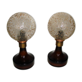 Pair of Hustad lamps, 1960s