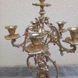 Bronze candelabra