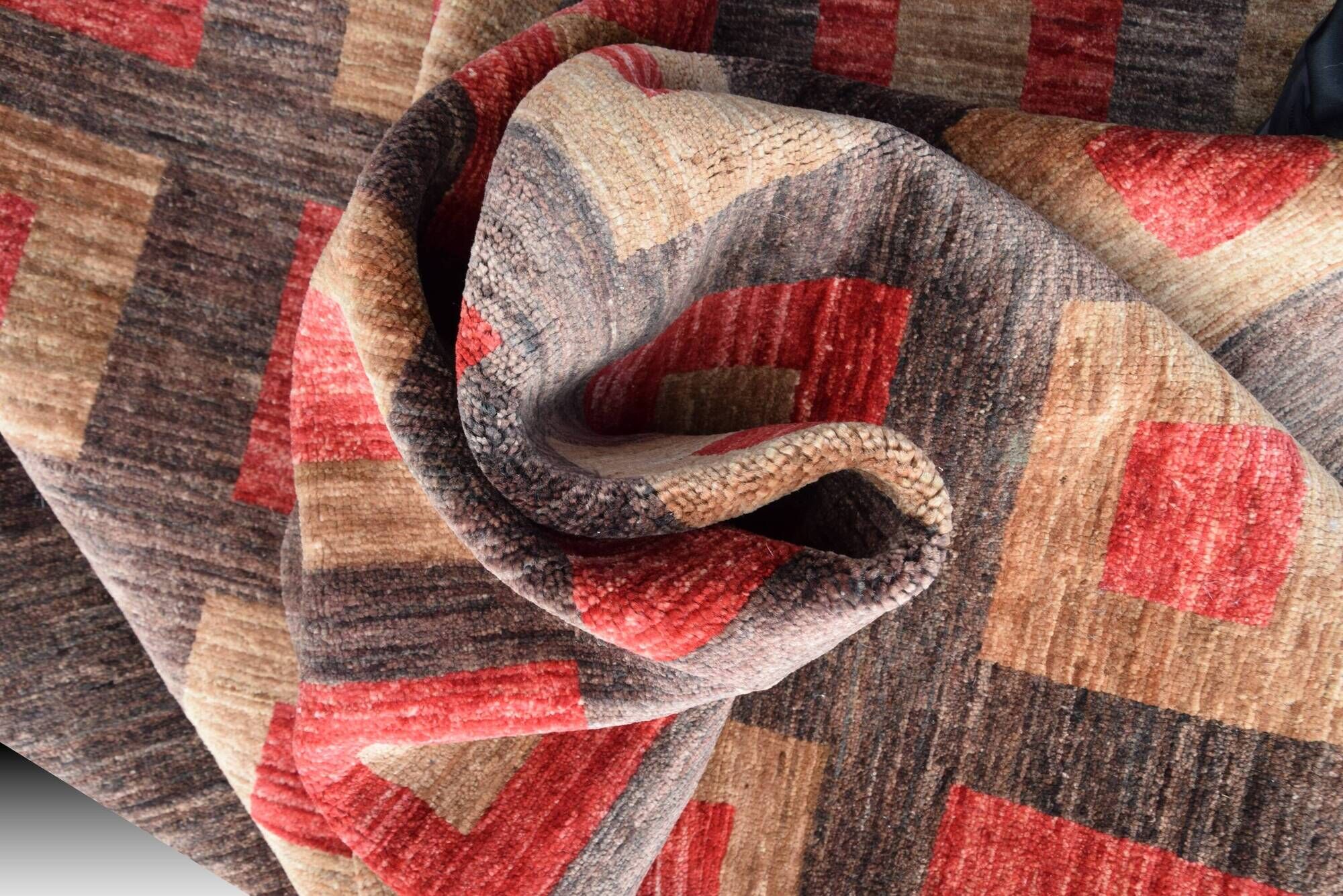 Ziegler Oriental Rug Art Deco: 3.12 X 2.40 Metres - Handmade Wool