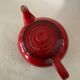 Le Creuset Cherry Red Teapot with Stainless Steel Filter 0.5L