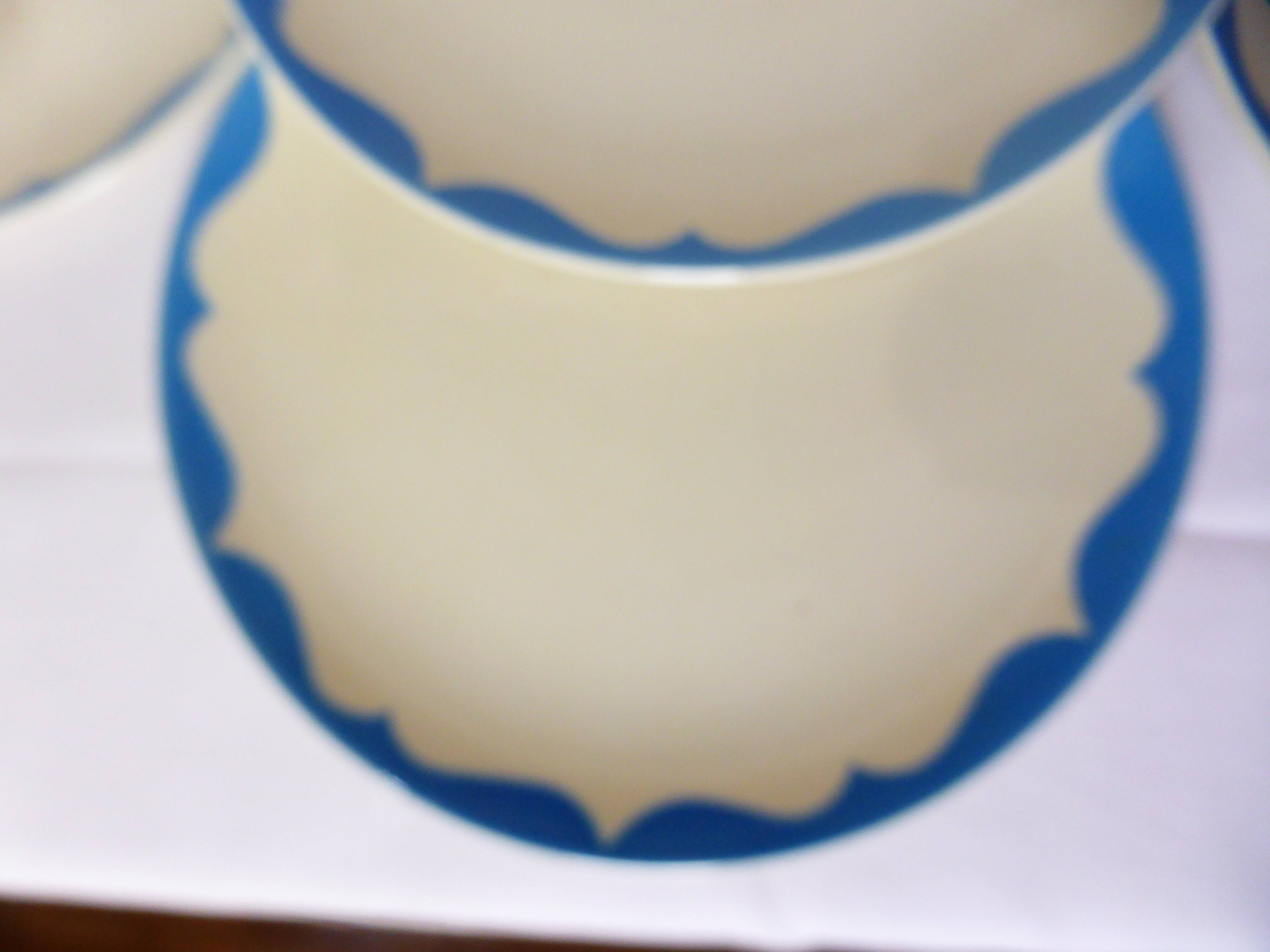 5 dessert plates from Gien model Catherine 220552