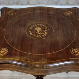 19th Century Inlaid Coffee Table, 1890s