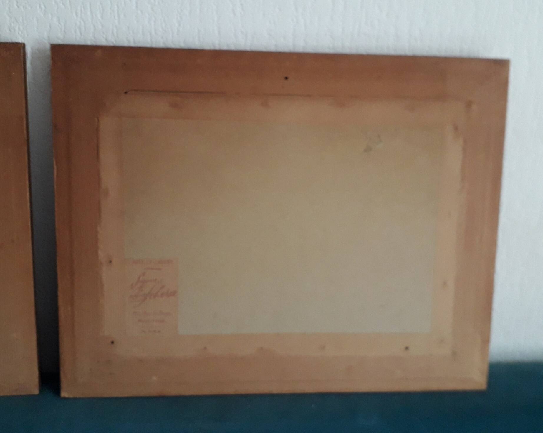 2 landscape paintings