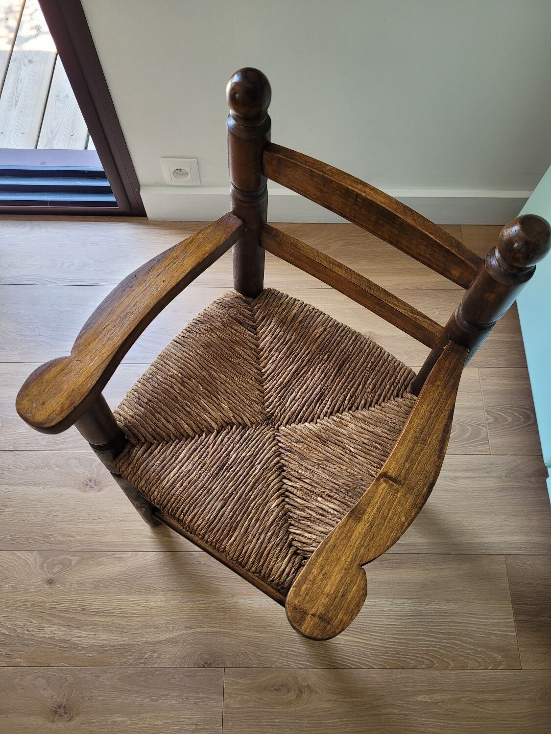 Children's high chair wood