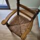 Chaise haute enfant bois