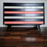 Jiri Jiroutek, vintage chest of drawers, designer sideboard U453