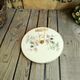 Vintage Cheese Platter in Ceramics Salins Decor Birds of Paradise