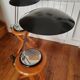 Paire de lampes soucoupe aluminor