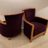 Pair of Armchairs by Rosello Paris