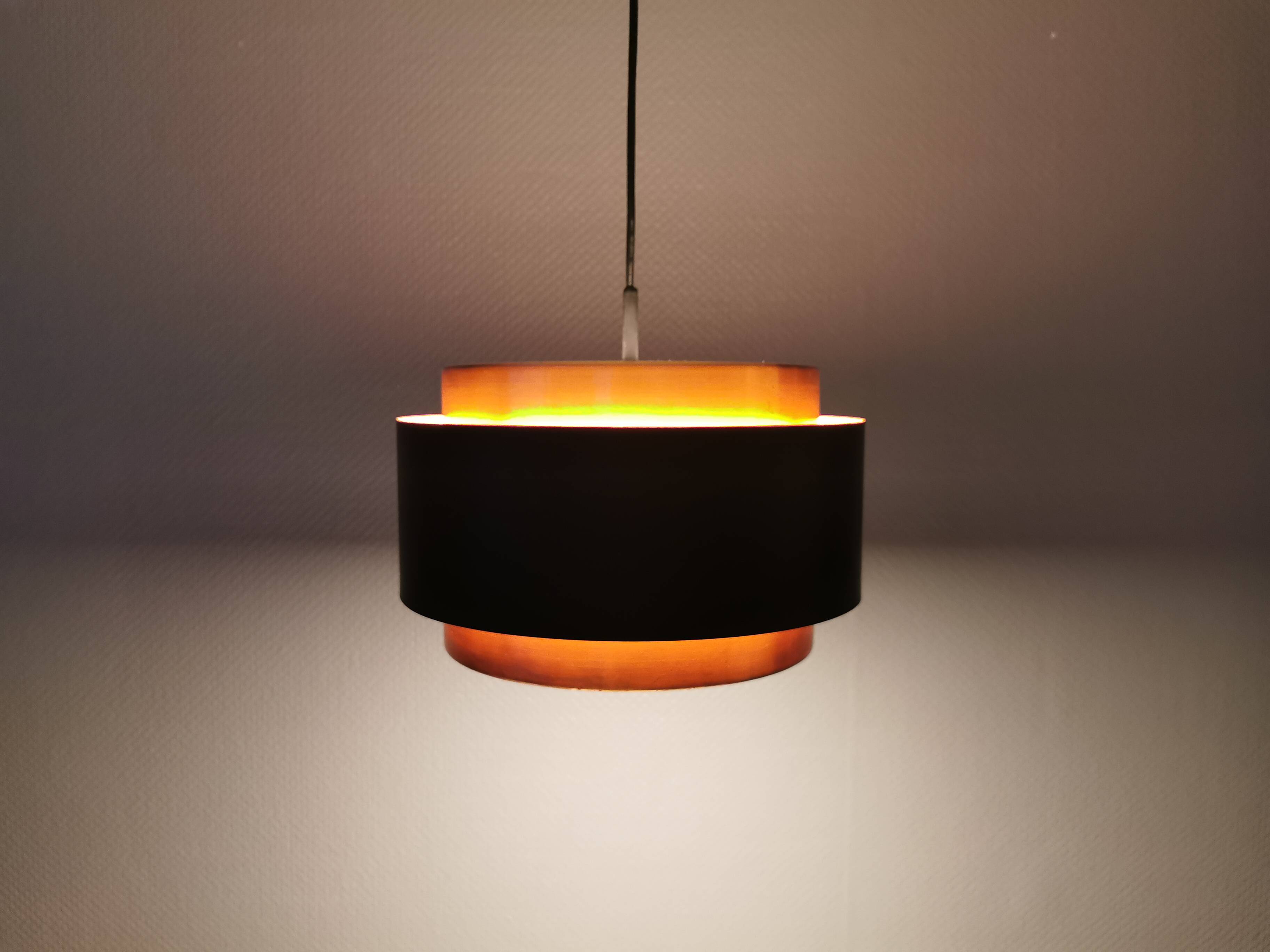 Hanging lamp, model Saturn designed by Jo Hammerborg Denmark 1963