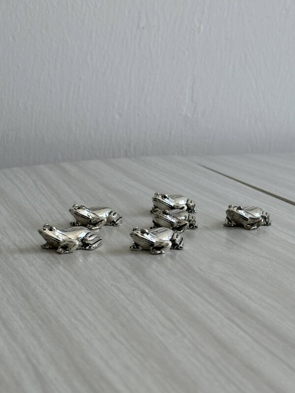 6 porte-couteaux grenouilles