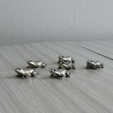 6 frog knife holders