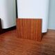 Pair of teak and white opaline wall lights, designed by Louis Kalff, 1960