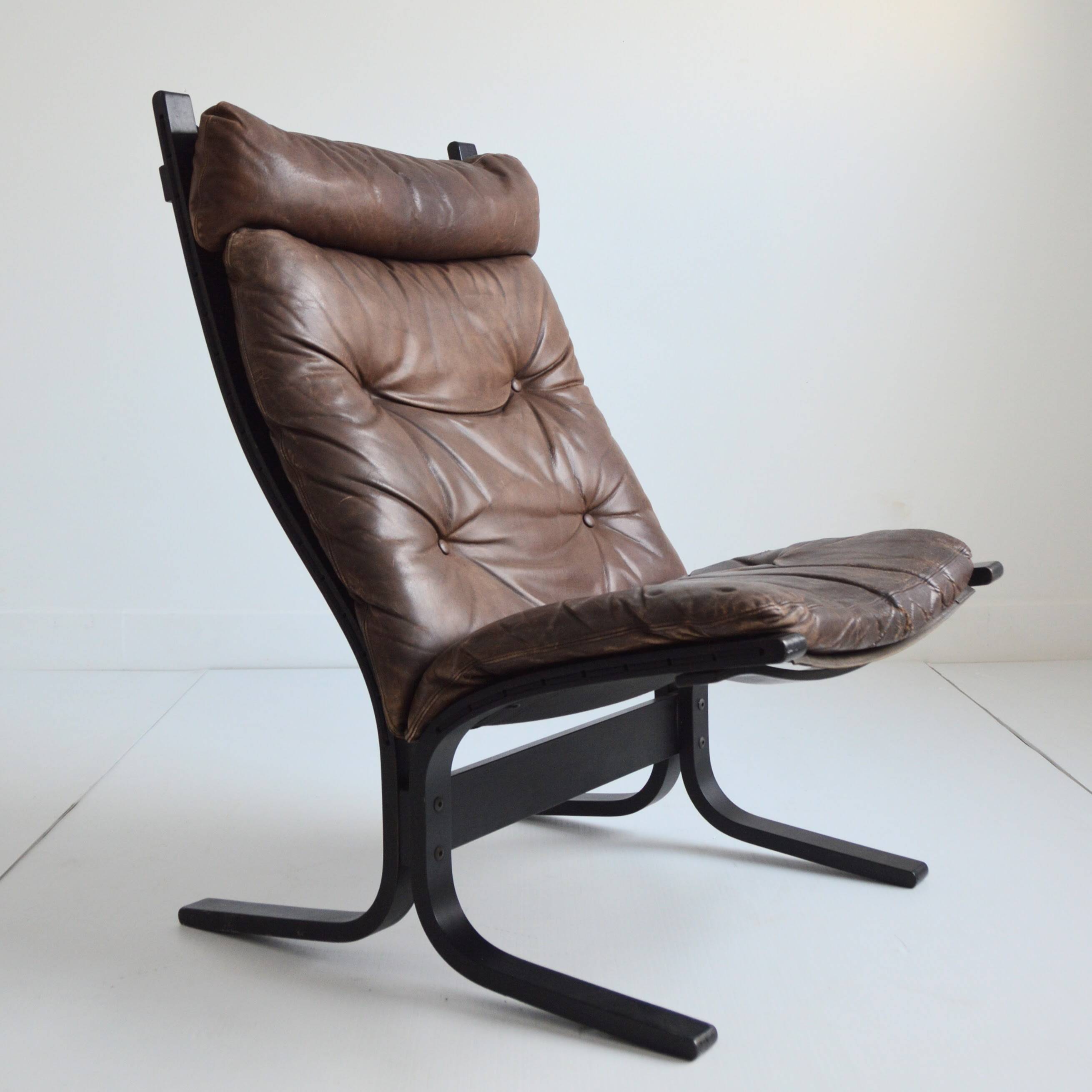 Siesta armchair by Ingmar Relling for Westnofa Norwegian design 1960s