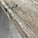 Oak farm bench