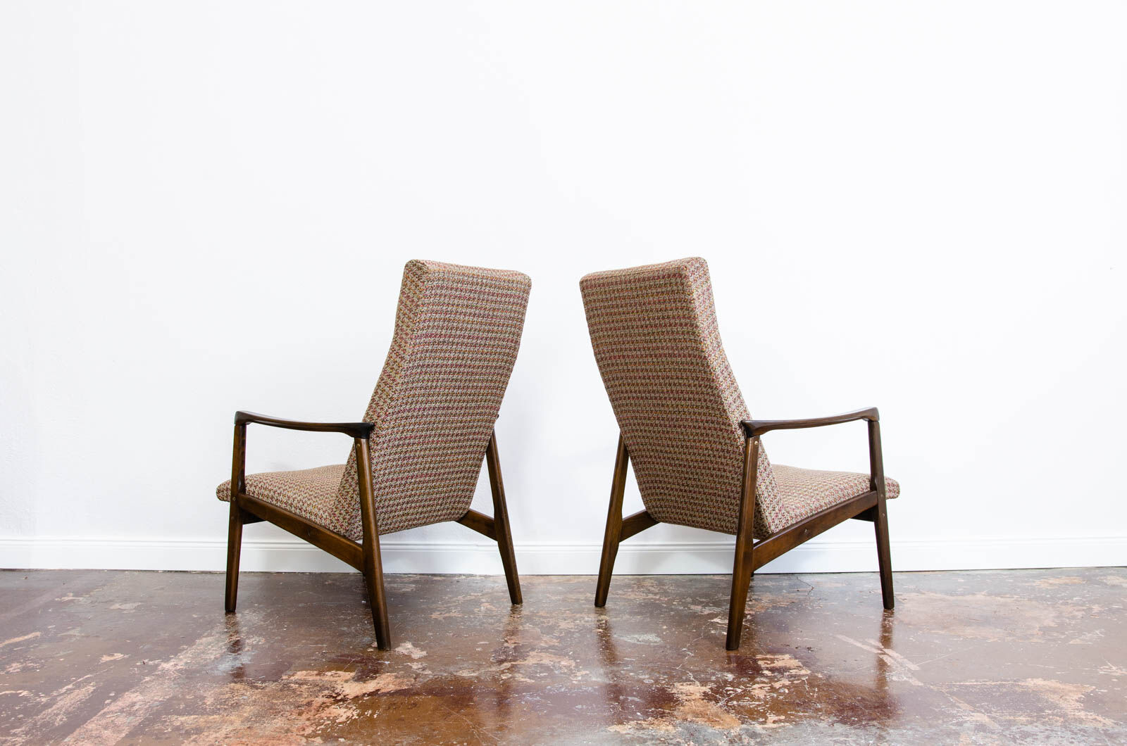 Pair of Mid-Century armchairs, Czechoslovakia, 1960's