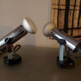 Two vintage Targetti spotlights