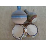 Ensemble de caquelons et vases
