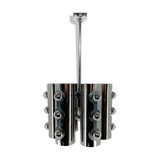 1960's italian chrom chandelier