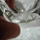 Daum France crystal ashtray