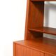 Scandinavian teak bookcase with cabinet, 1950s–1960s