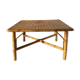 Square rattan coffee table - 67 cm