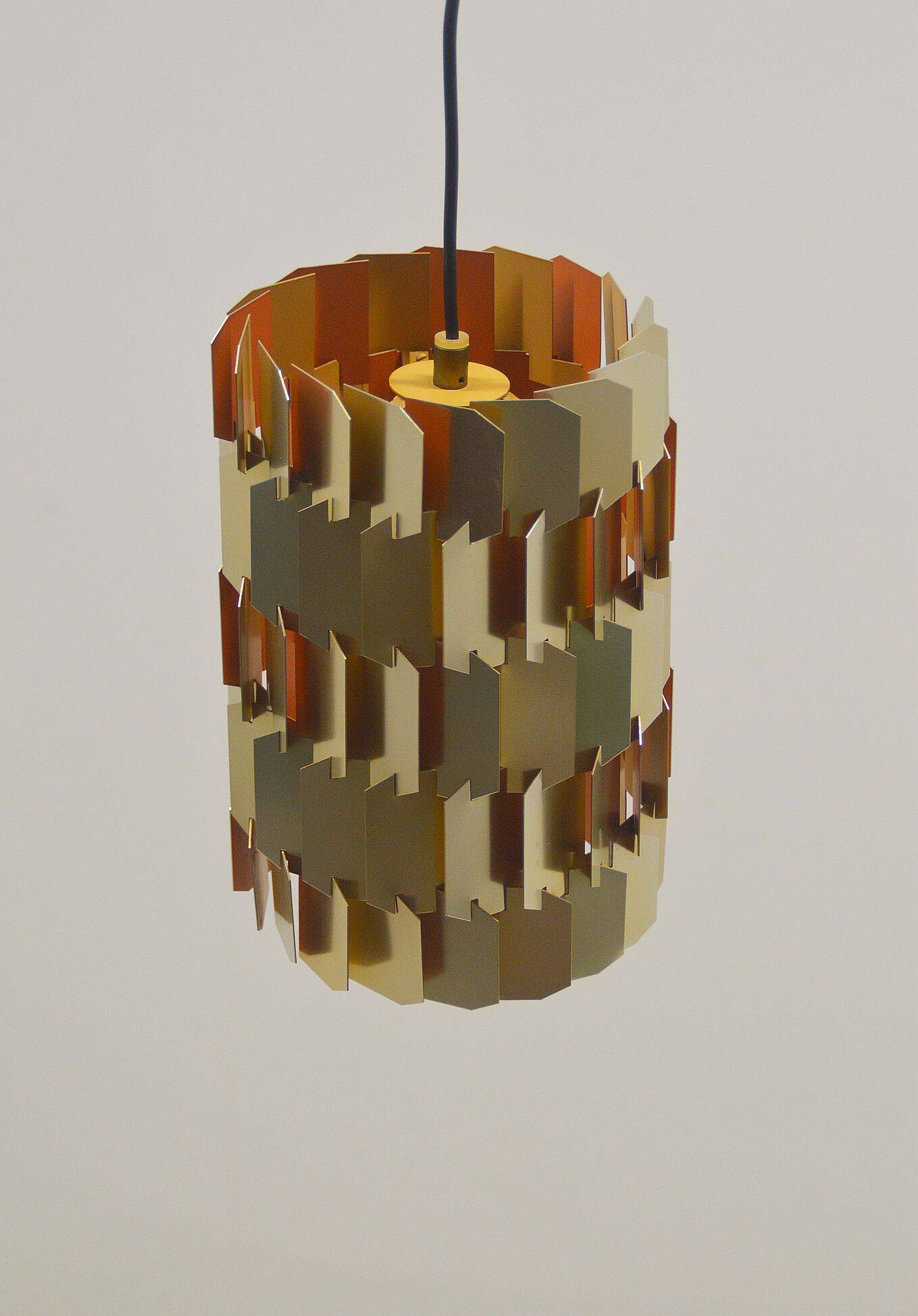 Danish Facet lamp designed by Louis Weisdorf for Lyfa, 1960s