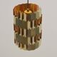Danish Facet lamp designed by Louis Weisdorf for Lyfa, 1960s