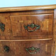 Marquetry style chest of drawers