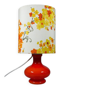 60s 70s Table Lamp Table Lamp Glass Mid Century Space Age Design