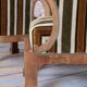 Biedermeier Seating Set in Walnut, 1830s, Set of 3