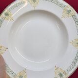Longwy Longpré 4 old earthenware plates