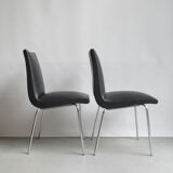 Pair of chairs model "Robert" of Pierre Guariche for Meurop