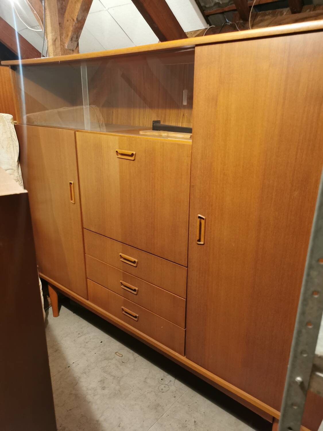 Grand secrétaire armoire scandinave
