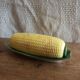 Box butter dish corn cob in slip