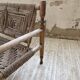 Audoux and Minet cord bench