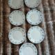 7 antique dessert plates in ironstone