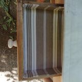Marble and pine dressing table