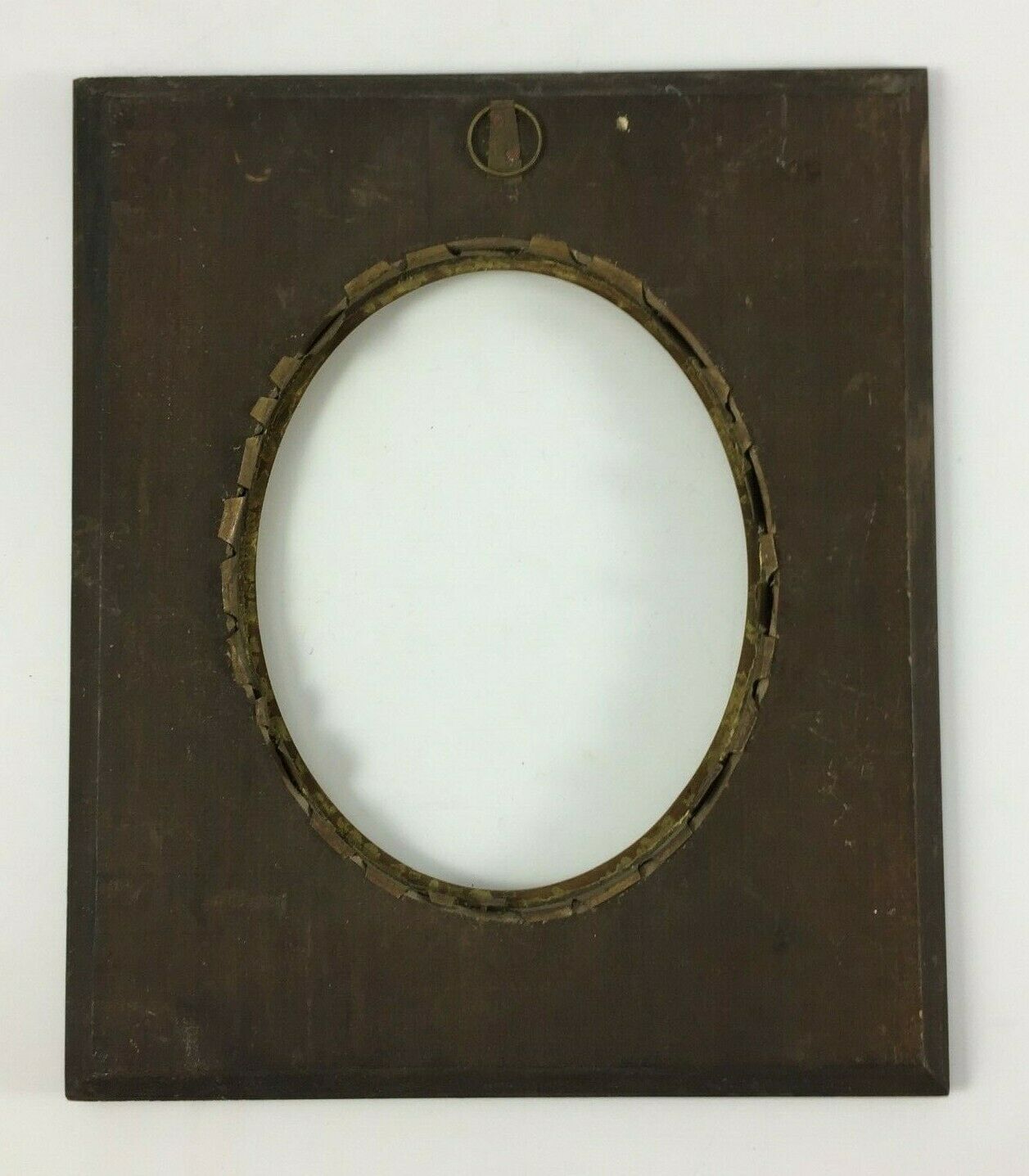 Frame of miniature wood and brass dore debut XlXeme