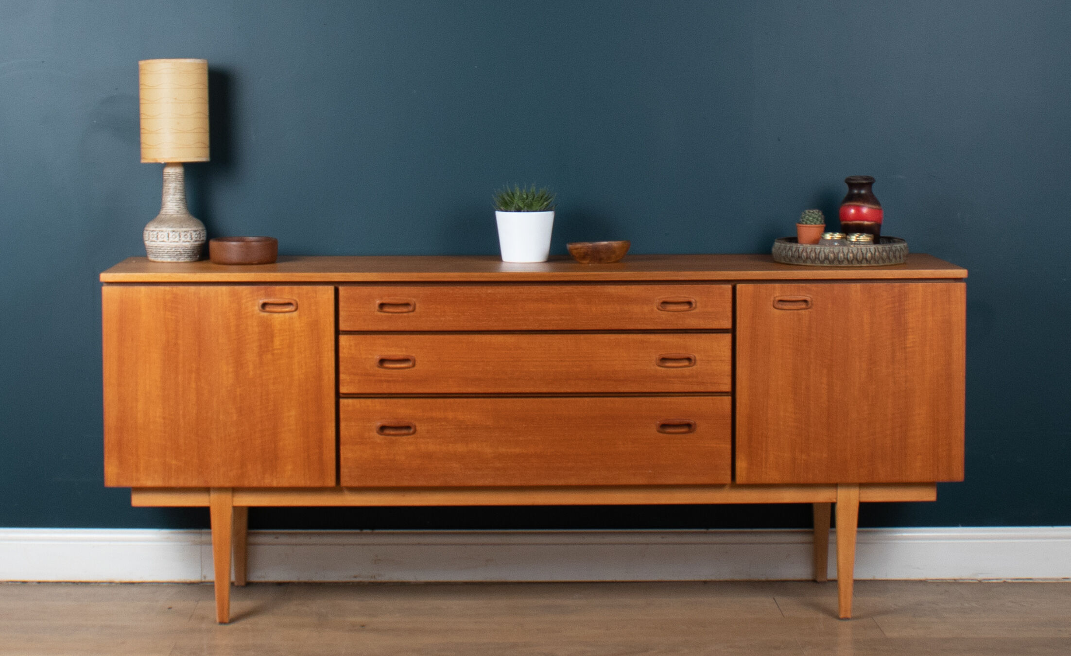 Retro Teak 1960s Sideboard By Nathan