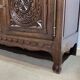 1950s oak sideboard in the style of Robert Micheau Vernez