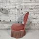 Pink toad armchair