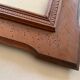 Old wood frame / carved knot