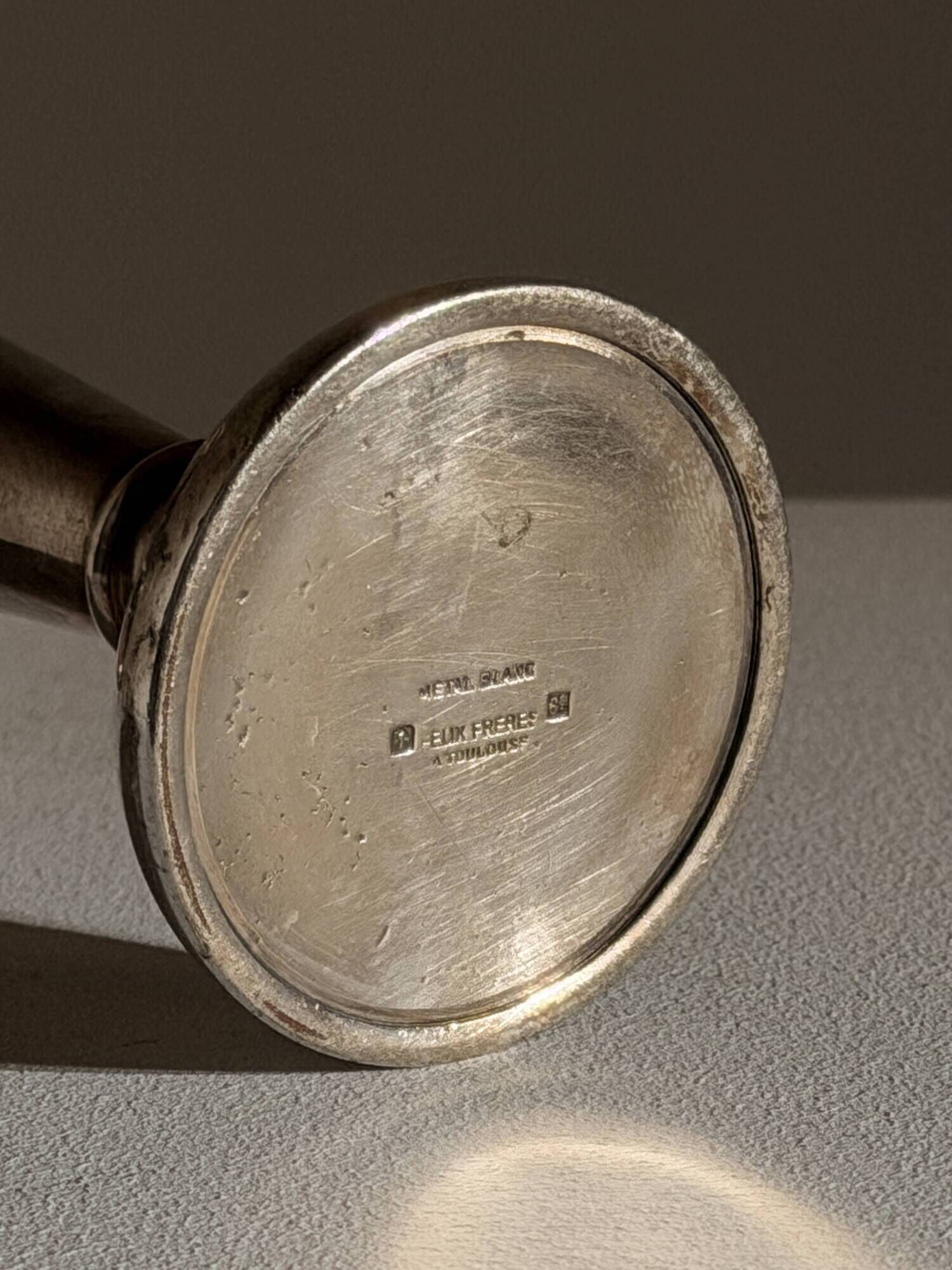 Silver-plated chalice by Félix Frères, Toulouse, circa 1920