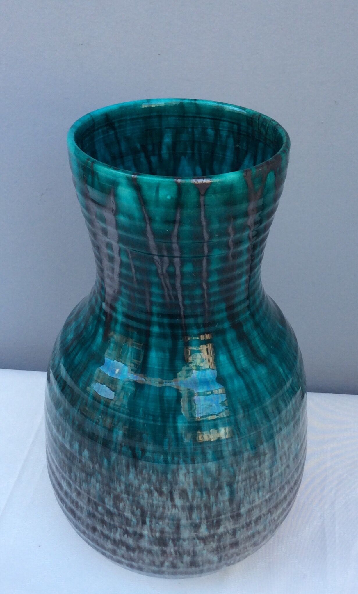 Accolay ceramic vase, 1960s