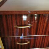 Large vintage chest of drawers 4 drawers restyled