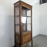 Rosewood display cabinet in Transitional style