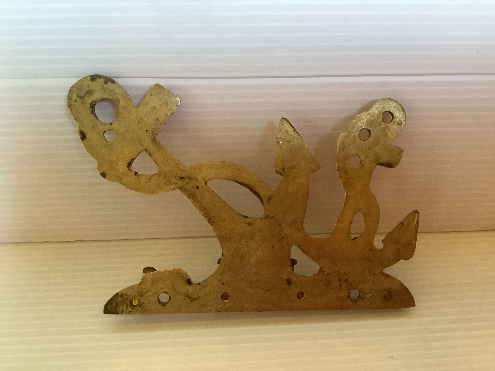 Brass key holder